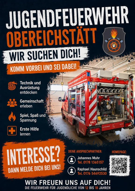 Plakat Jugendfeuerwehr